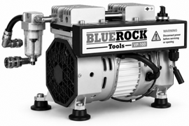 BLUEROCK VP-100 Tankless Vacuum Pump 110v for Concrete Coring Drill Vacuum Base
