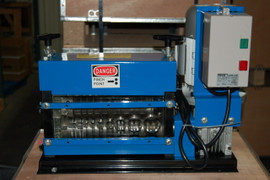 USED BLUEROCK MWS-808PMO Motorized Wire Stripping Machine