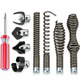 BLUEROCK Cutter Set 5/8" for Model S75 Sectional Pipe Drain Cleaning Kit Fits Ridgid