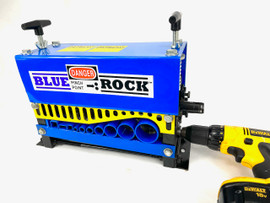 BLUEROCK STRiPiNATOR MWS-808D Manual Wire Stripping Machine w/ Drill shaft attachment