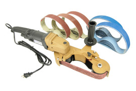BLUEROCK 120D Large Rolling Wheel Polisher Burnisher for