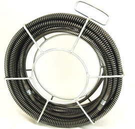 USED BLUEROCK Model S75 - 60' x 5/8" Sectional Pipe Drain Cleaning Cable fits RIDGID C8 Cable USED BLUEROCK Model S75 - 60' x 5/8" Sectional Pipe Drain Cleaning Cable fits RIDGID C8 Cable