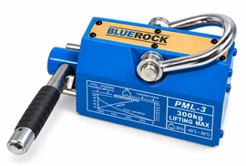 BLUEROCK Magnetic Lifter 300 KG - 660 Lbs Steel Slab Plate Mag Lifting Magnet Crane Hoist