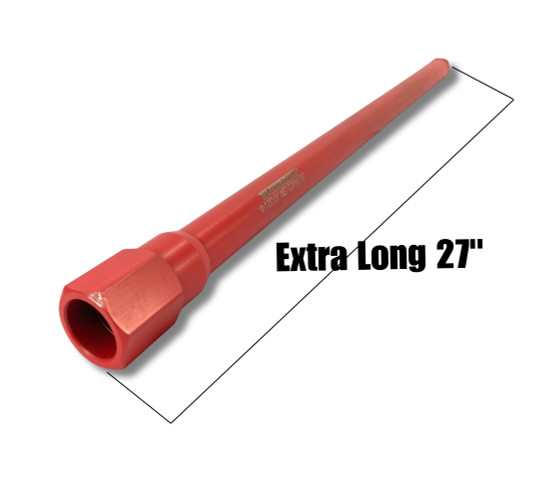 BLUEROCK 1.25" EXTRA LONG 27” Wet BLUEROCK Diamond Core Bit For Concrete Core Drill