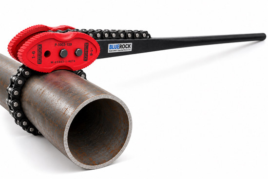 BLUEROCK CPW-6 1”–6” Heavy-Duty Chain Pipe Wrench – Forged Steel