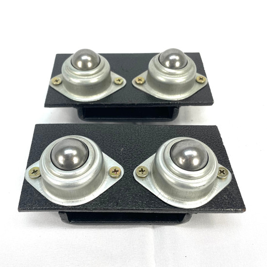 BLUEROCK BR-135 Pipe Stand Roller Wheels Pair for FPS-135 Upgrade / FPS-135W/R Replacement