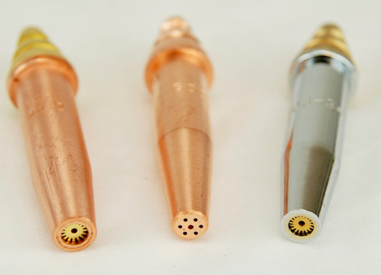 Cutting Torch Tips for CG-30, CG-211, CG-211Y ALL SIZES G02 Acetylene & G03 Propane fits Airco