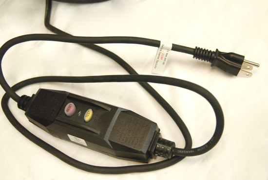 Replacement  Power Cord with GFCI breaker for S75 Drain Cleaning Machine