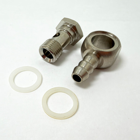 Replacement Banjo Bolt and Banjo FITTING with 2 Plastic Washers for All Z1 Core Drills