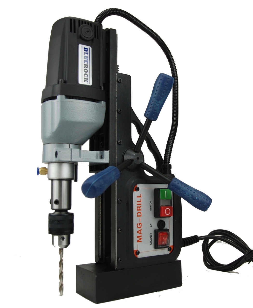 BLUEROCK Black BRM35AB Drill Press Typhoon Mag Drill