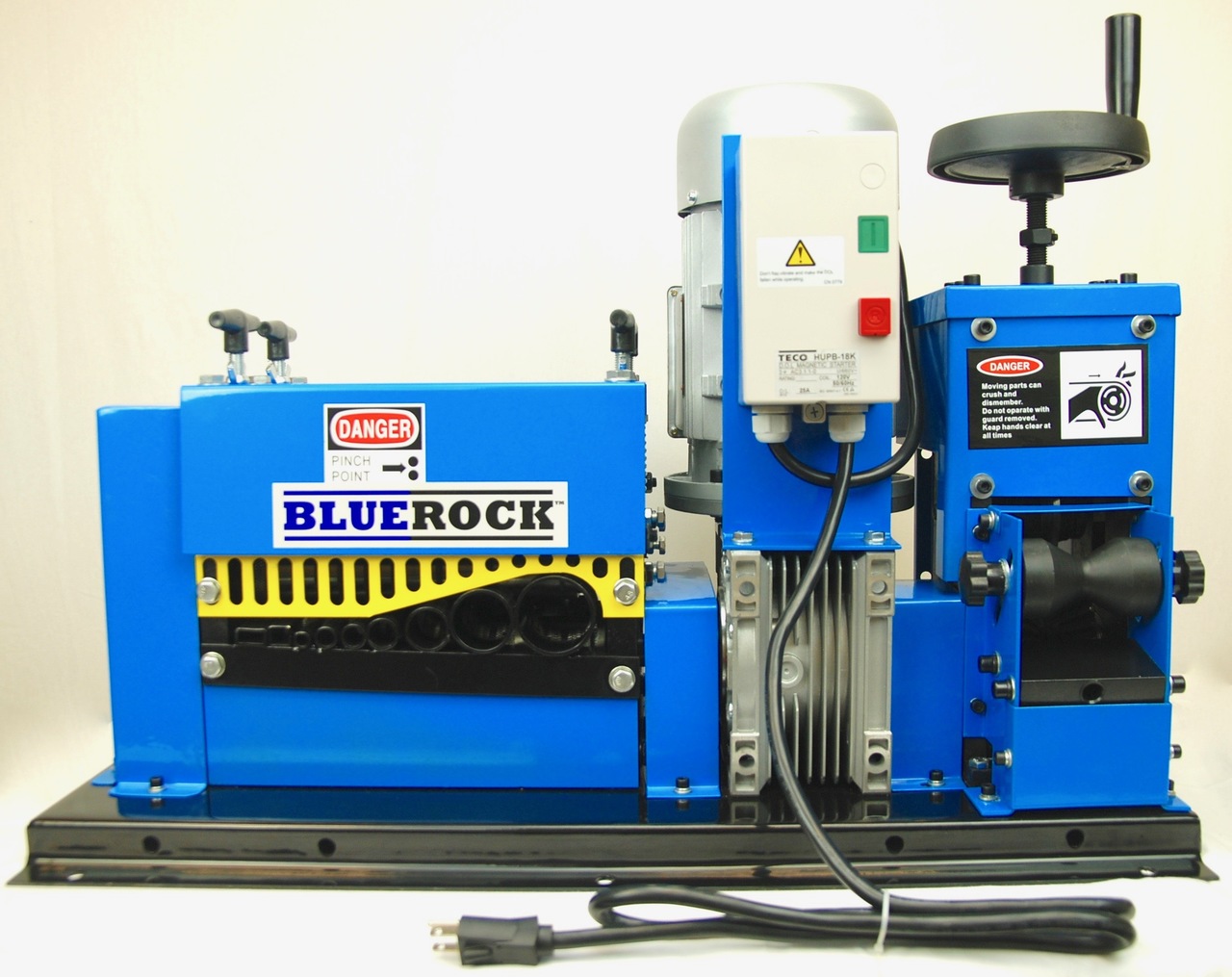 BLUEROCK Model WS260 Motorized Copper Wire Stripping Machine BLUEROCK Tools