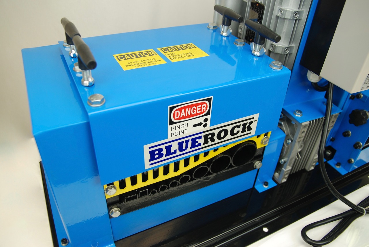 BLUEROCK Model WS260 Motorized Copper Wire Stripping Machine BLUEROCK