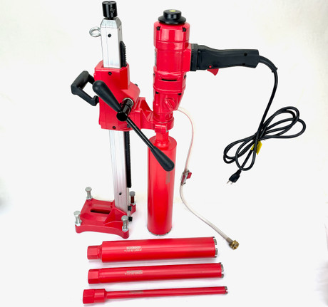 BLUEROCK Model 4Z1WS Concrete Core Drill With Stand & 1-4