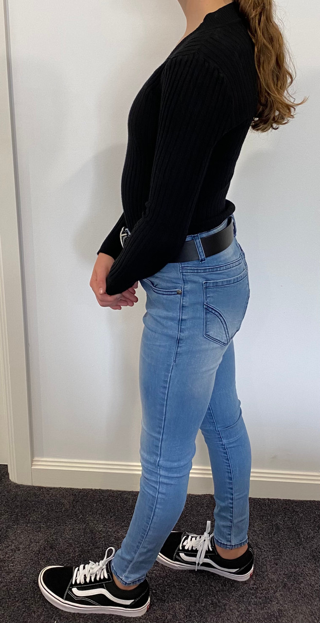 High Waist Stretch Jeans
