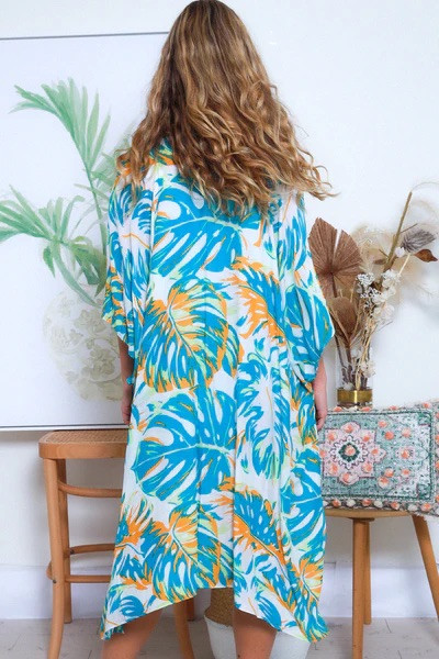 Sunkissed Palms Kimono cape