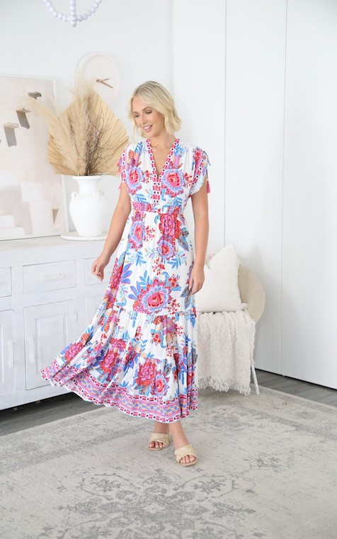 McKenzie Maxi Dress - White
