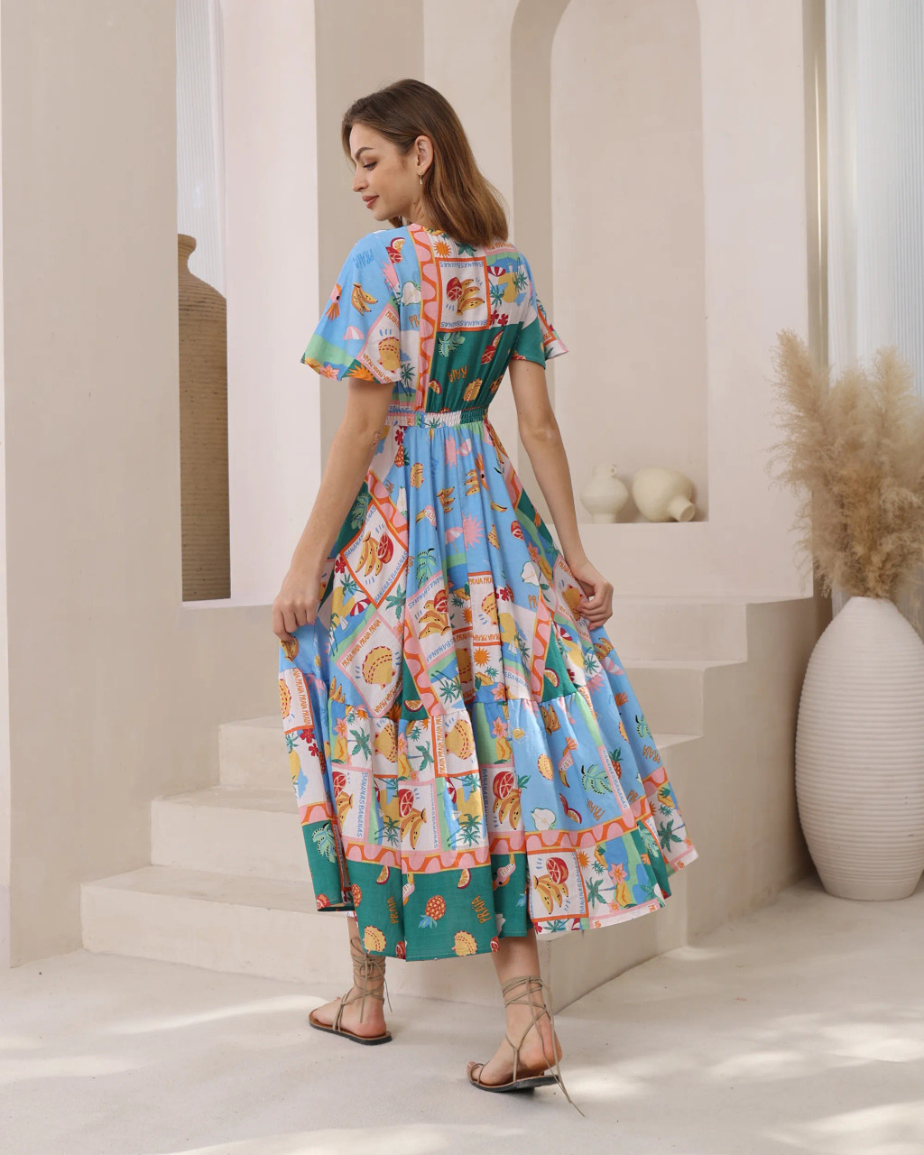 Clara Maxi Dress - Green
