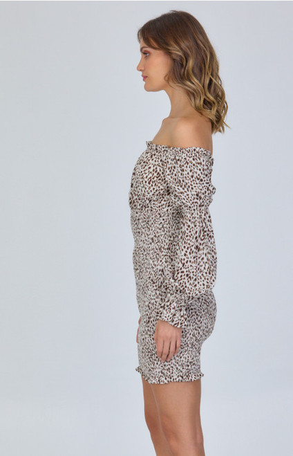 Leopard Lush Mini Dress