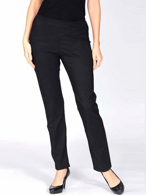 Pencil Pant in Black

Our stylish, yet comfortable Pencil Pants will become your new wardrobe staple. Perfect for work or travel, these pants don't require ironing! The thick, textured jersey fabric is stretchy and the thin elastic waistband makes it an easy style to wear.

These pants feature:

Straight leg for a slimming effect
Normal rise, sits on the waist
Thin elastic waistband
Has stretch
Thick, textured jersey fabric
No zips or buttons
Colour: Black

Material: 90% Polyester 10% Elastane

Size Guide: True to size.
Suburban Closet