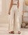 Designed for the modern woman who values both style and comfort, our Natalie Linen Blend Wide Leg Pants offer a flattering silhouette and luxurious feel. Crafted from a beautiful, soft linen/silk blend, they're perfect for warm weather and versatile enough to transition from casual daytime outings to chic evening gatherings. Featuring a comfortable high waist and a relaxed, flowing fit, our Natalie pants pair seamlessly with everything from fitted tops to oversized blouses. Elevate your wardrobe with this essential piece that promises both timeless appeal and ultimate comfort.

These pants feature:

Double button and zip front closure
Wide leg design
Functional side pockets
Linen/silk blend
Unlined
Colour: Natural

Fabric: 55% Linen; 45% Silk

Size Guide: True to size. Stick to your usual size