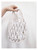 Phyllis Macrame Bucket Bag in White - Suburban Closet
