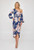 Be the best dressed guest at your next special occasion in the stylish Janelle Midi Dress!  It's a perfect choice for date night or any events you have coming up! Pair with nude heels and accessories for a super flattering look.

This dress features:

Textured floral print fabrication
Off one shoulder design 
Asymmetric sleeve & neckline 
Long sleeves with elastic cuffs
Invisible zip on side
Lined
Tulip hemline
Fitted design with no stretch
Midi length
Colour: Navy with floral design

Fabric: 100% Polyester, 100% Rayon Lining

Size Guide: Model is 178cm tall and is wearing a size 8.
Suburban Closet