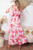 With it's stunning, bright and vibrant colours, you are sure to fall in love with our Laylah Maxi Dress. Soft and so easy to wear; this will become your go-to dress this summer. Pair with our gorgeous Grecian Goddess Sandals and our Seaside Straw Bag and you're good to go!

This dress features:

V-neckline
Button up front - perfect for breastfeeding
2 side pockets
Elasticised waist with tie
Short flutter sleeves
Tiered design
Frilled hemline
Maxi length
Colour: Yellow with Hot Pink Tropical Print

Fabric: 100% Rayon

Size Guide: True to size - order your standard size. This dress is cut oversize to allow for shrinkage. It will shrink by 5-10% after first wash. It will then fall into the appropriate size range.