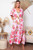 With it's stunning, bright and vibrant colours, you are sure to fall in love with our Laylah Maxi Dress. Soft and so easy to wear; this will become your go-to dress this summer. Pair with our gorgeous Grecian Goddess Sandals and our Seaside Straw Bag and you're good to go!

This dress features:

V-neckline
Button up front - perfect for breastfeeding
2 side pockets
Elasticised waist with tie
Short flutter sleeves
Tiered design
Frilled hemline
Maxi length
Colour: Yellow with Hot Pink Tropical Print

Fabric: 100% Rayon

Size Guide: True to size - order your standard size. This dress is cut oversize to allow for shrinkage. It will shrink by 5-10% after first wash. It will then fall into the appropriate size range.