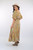 Our Sari Boho Maxi Dress features a beautiful print and is made from lightweight, breathable fabric, which makes it comfortable to wear in warm weather or layer with our cute Kora Wrap Top making it the perfect transeasonal piece. The flowy design, combined with the maxi length, gives this dress a chic bohemian and relaxed feel. This dress would look great paired with sandals on warm autumn days or boots on cooler days for a chic, casual daytime look!

This dress features:

On or off the shoulder design
Elasticised neckline with tie
1/2 sleeves with frill details
Elasticised waist
Maxi length
Colour: Moss Green

Fabric: 100% Viscose

Size Guide:

S/M fits sizes 10 to 14

L/XL fits sizes 16 to 18+