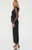 Step out in style at your next event in our stunning Alyssa Jumpsuit! With it's elegant detailed long sleeves, this dreamy jumpsuit is sure to turn heads. Pair with black strappy heels and gold statement jewellery to complete your look.

This jumpsuit features:

Cross front neckline with stay stitch
Velvet dot mesh contrast long sleeves with tiered elastic
Full length pants
Fitted waist panel for flattering fit
Removable waist tie detail
Centre back invisible zip
Fully lined
Colour: Black

Fabric: Main: 96% Polyester 4% Spandex. Sleeves and lining: 100% Polyester

Size Guide: True to size!