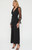 Step out in style at your next event in our stunning Alyssa Jumpsuit! With it's elegant detailed long sleeves, this dreamy jumpsuit is sure to turn heads. Pair with black strappy heels and gold statement jewellery to complete your look.

This jumpsuit features:

Cross front neckline with stay stitch
Velvet dot mesh contrast long sleeves with tiered elastic
Full length pants
Fitted waist panel for flattering fit
Removable waist tie detail
Centre back invisible zip
Fully lined
Colour: Black

Fabric: Main: 96% Polyester 4% Spandex. Sleeves and lining: 100% Polyester

Size Guide: True to size!