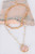 A gorgeous statement piece, our Neisha Layered Stone Necklace is perfect to wear for any occasion. Featuring a double layer and a framed stone pink pendant, this necklace is sure to impress.

This necklace features:

Two layered necklace
Parrot clip closure
Framed stone pendant
Long, dainty drop necklace with gold ball details
Short, chunky link necklace
Colour: Pink and Gold

Material: Stone & Plated Metal

Length: 40cm plus extension