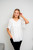 So chic, yet so sweet, our Tillie Chiffon Top is going to be your new fave this summer. This cotton blend beauty features a flowy design and flutter sleeves. Dress up with a pair of our Wet Look Skinny Jeans or wear it casually with your fave denim. 

This top features:

V-neckline
Flutter sleeves
Textured chiffon fabric
Curved hemline
Longer length at the back
Lined
Relaxed fit
Colour: White

Fabric: 85% Cotton, 15% Polyester

Size Guide: True to size. Order your usual size.