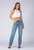 Our classic Evelyn Boyfriend Jeans will become your new wardrobe staple. These jeans feature a straight leg, mid rise style. Wear all year round - pair with our Desiree Classic Cotton Tee and sandals in the warmer months and a stylish knit and our Flynn Ankle Boots in cooler months.

 These jeans feature:

Mid rise waist
Traditional button and fly
Belt loops
Straight leg
5 functional pockets
No stretch
Full length
Colour: Mid Blue

Fabric: 100% Cotton

Size Guide: True to size. However, we recommend to size up one size for broad hips.