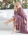Our stunning Renee Floral Maxi Dress can be worn for multiple occasions! This flattering style is not only so pretty, but the pockets make it practical as well. This beauty is sure to be on high rotation all year round especially as it's made from 100% cotton! Pair with boots and a faux leather jacket for a stunning winter brunch date look!

This dress features:

V-neckline
Long sleeves with shirred cuffs
Button up bust
Shirred waist at the back
Pin tuck feature at front 
In seam pockets
Tiered skirt
Ruffled hemline
Not lined
Relaxed fit
Colour: Burgundy with Floral Print

Fabric: 100% Cotton

Size Guide: Relaxed fit. We recommend to size down if in between sizes. ie. if you're a size 14-16, choose the size 14.