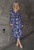 Get ready for any occasion with our gorgeous Taleya Linen Blend Wrap Midi Dress. Featuring long, balloon sleeves, this dress is perfect to wear to your next lunch date. Pair with our Ibiza Strappy Slide in Nude for an easy, effortless day look.

This dress features:

V neckline
Full length balloon sleeves with shirred cuffs
Wrap style with waist tie
Unlined
Midi length
Colour: Navy with Floral Print

Fabric: 20% Linen, 80% Viscose

Size Guide: True to size.