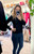 Our super soft and stretchy Sylvie Ribbed Knit Top is the perfect piece for layering. Featuring a stylish ribbed design and classic round neckline, you can be sure to stay comfy and stylish whatever the occasion. Pair with our Melody Distressed High Rise Skinny Jeans for a chic look this coming season.

This top features:

Round neckline
Long sleeves
Ribbed design
Has stretch
Colour: Black

Fabric: 54% Viscose, 44% Polymide, 2% Elastane

Size Guide: S/M (6-8); M/L (10-12); L/XL (12-14). These are fitted, so size up for a more relaxed fit as in the pic. Mel is wearing the size L/XL in the pic and is usually a size 8.