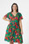Our Celeste Floral Dress is a shorter version of our Noelle Floral Midi Dress. It is not only gorgeous and flattering, but practical as well. Featuring a front panel detail (which is loved by so many), shirred waist at the back, side pockets and floaty, flutter sleeves. This beauty can be worn to so many occasions such as Christmas gatherings, picnics and brunch dates. Dress it up with a heel or wedge or keep it casual and chic with slides or sneakers.

This dress features:

V-neckline
Functional side pockets
Functional full button front
Short, flutter sleeves
Front panel detail
Shirred waist at the back
Unlined
Colour: Green with Floral Print

Fabric: 100% Rayon

Size Guide: Model wears a size M.

Size S fits 8-10

Size M fits 12-14

Size L fits 16-18

Size XL fits 20-22.