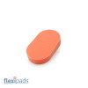 ORANGE Firm Oval Euro Foam Hand Applicator