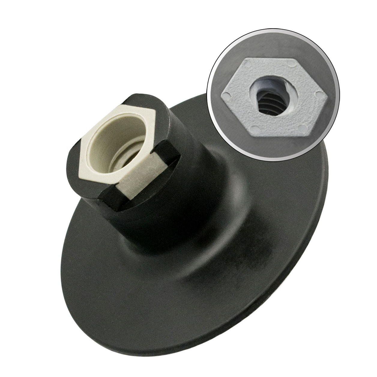 70mm M14 Thread Quick Lock Holder Flexipads