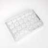 24-Well Clear Plastic Palette