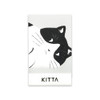 KITTA Clear Washi Tape Pack 15mm, Cat