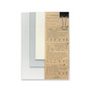 Yamamoto Paper Tasting Notepad Set of 3, Gray vol. 4