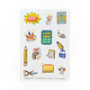 Peppercorn Paper 6x4 Sticker Sheet, Paper Party