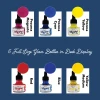 Higgins 6-Piece Ink Set with Desk Display, Primary Mix