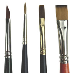 Raphael Kaerell Flat Brush Set - John Neal Books