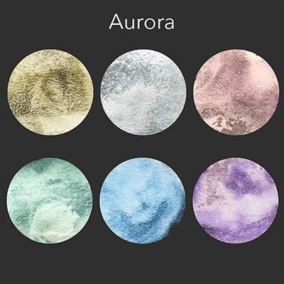 Boku-Undo 6-Color Watercolor Palette - John Neal Books