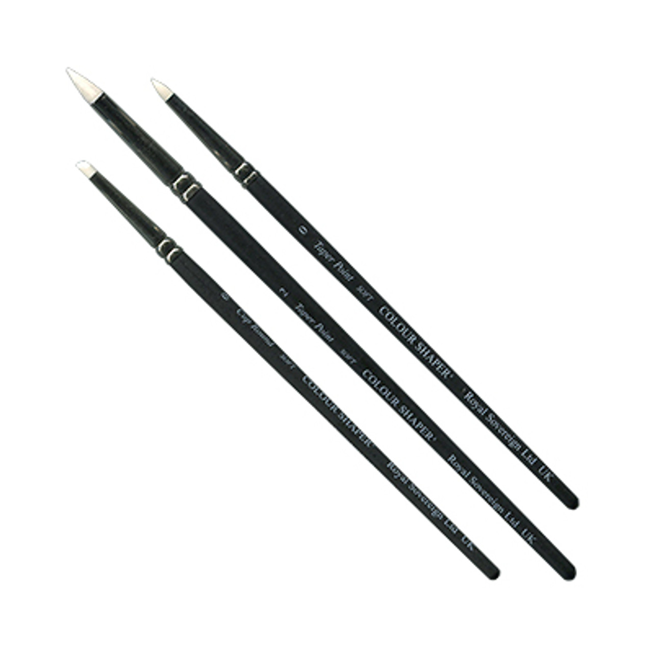 ▷ Colour Shapers Brushes SIZE 2 - BLACK FIRM