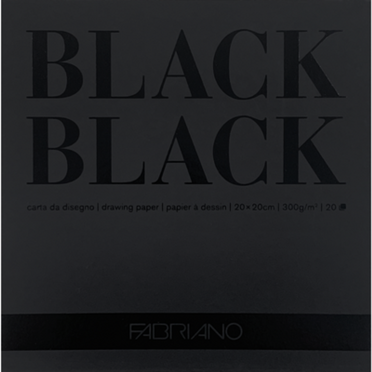 Fabriano Black Black Drawing Pads