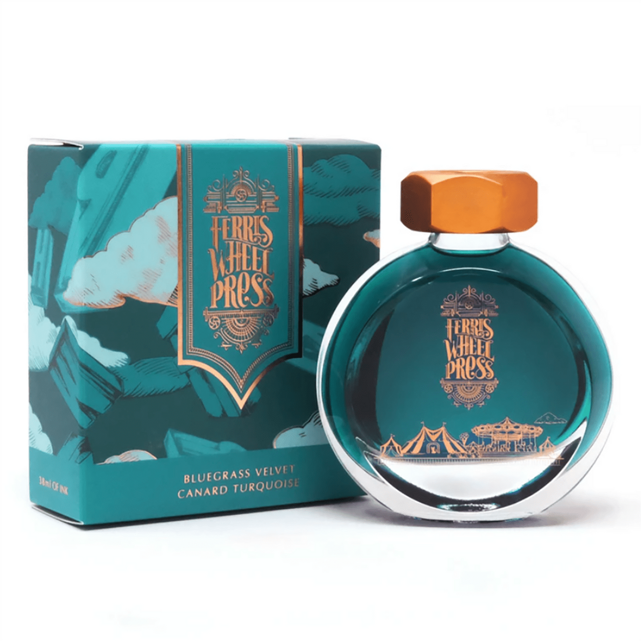 Ferris Wheel Press Fountain Pen Ink - Sparkling Champagne, 38 ml